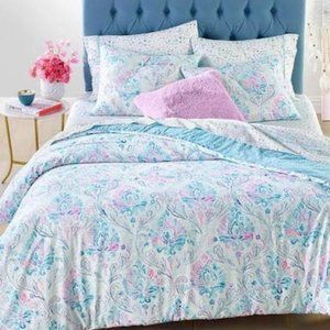 WHIM by Martha Stewart Collection Reversible 3-PC. Watercolor Damask-Print King